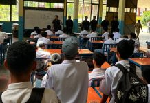 Polisi Sosialisasi Bahaya Narkoba di Kalangan Pelajar di Kendari