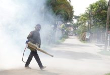 Basmi Penyakit DBD, FPRB Sultra Gencar Fogging di Kelurahan Korumba
