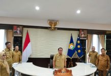 Pj Gubernur Sultra Ikuti Rakornas Implementasi Pendidikan Antikorupsi Secara Virtual