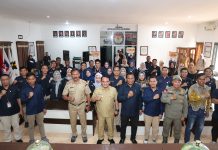 Pj Gubernur Sambangi Bawaslu dan KPU Provinsi Sultra