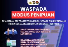 Polisi Imbau Warga Kendari Waspadai Penipuan Jual Beli Kendaraan di Medsos
