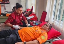 Peringati HUT Ke-52 Basarnas, KPP Kendari Gelar Donor Darah