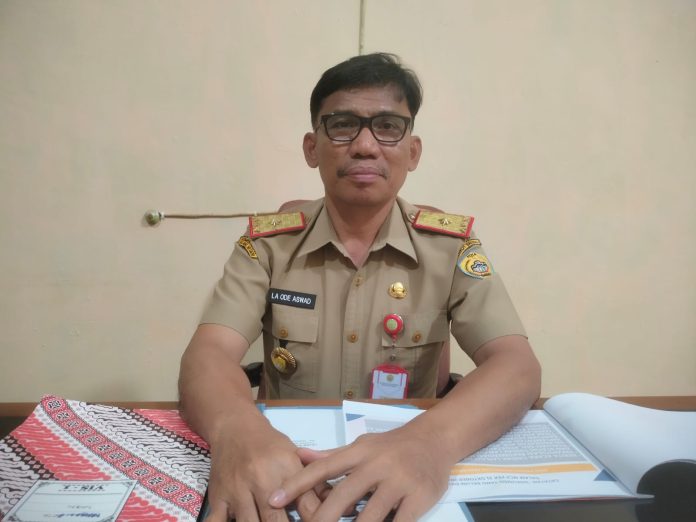 Ketua panitia seleksi (Pansel) lelang jabatan Eselon II Pemkot Baubau, La Ode Aswad.