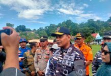 Lanal Kendari Simulasi Penanggulangan Bencana
