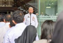 Hari Kedua Ramadan, Sekda Sultra Pimpin Apel Gabungan