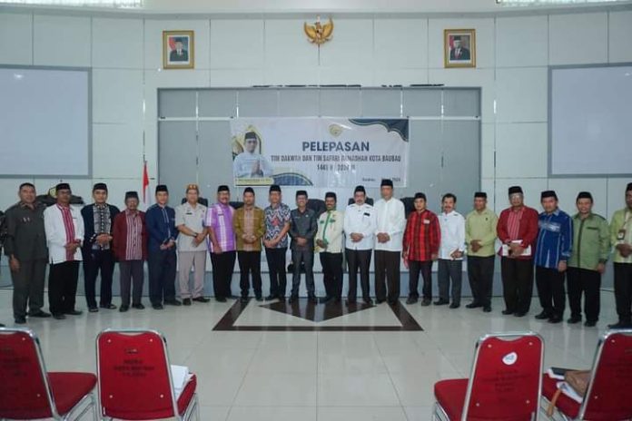 Pemkot Baubau Lepas Tim Dakwah dan Safari Ramadan.