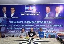 Demokrat Buka Penjaringan Cagub dan Cawagub Sulawesi Tenggara