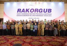 Pj Gubernur Sultra Hadiri Rakorgub Tahun 2024