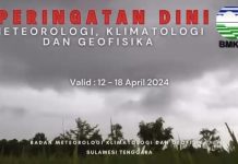 Pj Gubernur Sultra Rilis Informasi Peringatan Dini Selama Seminggu
