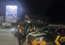 Polisi Patroli Titik Rawan di Kota Kendari