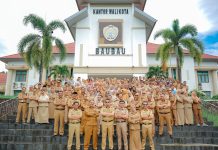 Saat Halal Bihalal, Rasman Minta ASN Baubau Tingkatkan Disiplin dan Etos Kerja