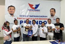 Yudhianto Ambil Formulir Hari Pertama Partai Perindo Buka Penjaringan Balon Walkot Kendari