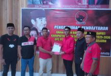 Maju Pilkada Busel, La Ode Risawal Resmi Daftar di PDI Perjuangan