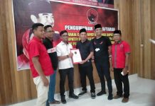 Tarung di Pilkada Busel, Hardodi Resmi Daftar di PDI Perjuangan