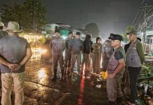 Satpol PP dan Kominfo Sultra Tinjau Langsung Penanggulangan Banjir di Kota Kendari