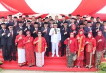 Upacara HUT Sultra ke-60, Pj Gubernur Motivasi Aparaturnya