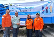 PT Vale Serahkan Bantuan Kemanusiaan untuk Korban Banjir Bandang dan Longsor di Luwu