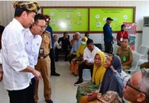 Presiden Jokowi Tinjau Pelayanan Kesehatan di RSUD Baharuddin Kabupaten Muna