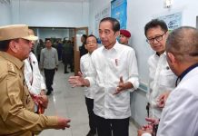 Pj Gubernur Sultra Dampingi Presiden RI Kunker di RSUD Konawe