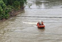 Basarnas Cari Orang Hilang Diduga Lompat dari Jembatan Pawosoi Luwu Timur