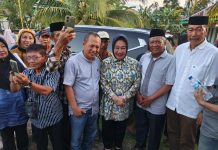 Tina Nur Alam disambut Meriah Warga Moramo