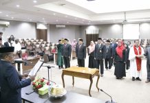 12 Pejabat Non Struktural UHO Kendari Dilantik