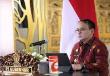Pj Gubernur Sultra Ikuti Rakor Kesiapan Pilkada 2024