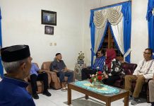 Ke Raha, Tina dan Nur Alam Silaturahmi di Rumah Adik Saleh Lasata