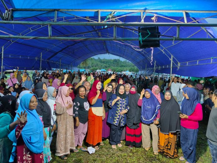 Menuju Kursi Gubernur Sultra, Tina Nur Alam Makin Tak Terbendung.