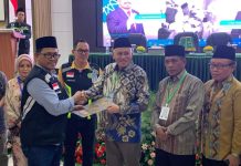 Sekda Sultra Terima Kedatangan Jamaah Haji Asal Sultra Kloter UPG 28