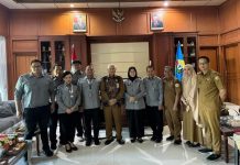 Sekda Sultra Terima Kunjungan Direktur Kerjasama HAM