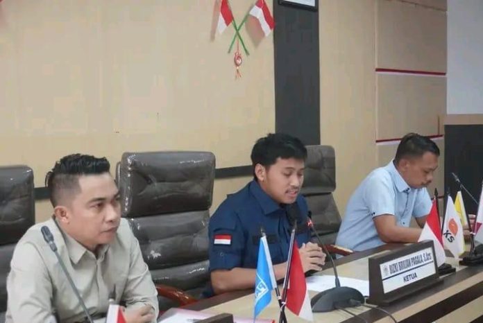 Anggota Komisi II DPRD Kota Kendari memimpin rapat kerja terkait inflasi bersama stakeholder.
