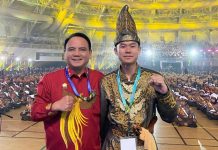 Pj Gubernur Apresiasi Nabiel, Putra Sultra Penyusun Suara Anak Indonesia pada HAN 2024