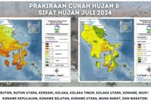 Update Peringatan Dini, Andap: Berlaku 16-22 Juli 2024