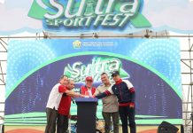 Sekda Asrun Lio Buka Sultra Sport Festival 2024