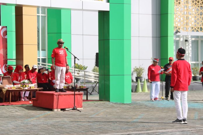 Pembukaan Porseni di Kanwil Kemenag Sultra