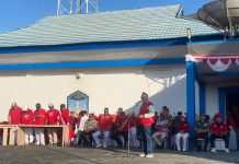 Sekda Sultra Lepas 10 Ribu Peserta Barisan Kirab Kebangsaan dari Kepanitiaan Lintas Institusi