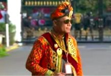 La Ode Riago Pemenang Busana Adat Terbaik di Istana Merdeka