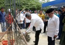 Dibangun Sejak 1993, Pj Wali Kota Kendari Beri Bantuan Rehabilitasi Masjid Al Muhajirin