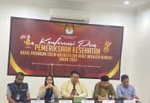 Paslon Wali Kota Kendari Yudhi-Nirna Jalani Pemeriksaan Kesehatan di RS Abunawas