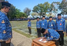 ASN Baubau Tegaskan Netralitas di Pilkada 2024 melalui Penandatanganan Pakta Integritas