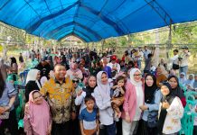 Giona-Subhan Makin Banjir Dukungan, Dianggap Wakil Daratan dan Kepulauan oleh Ribuan Masyarakat Muna di Nanga-Nanga