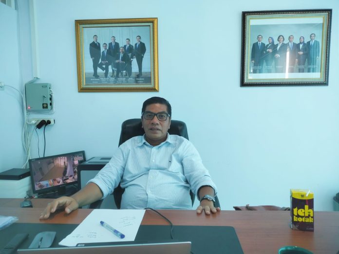 Kepala PT Pelni Cabang Baubau, Roni Abdullah.