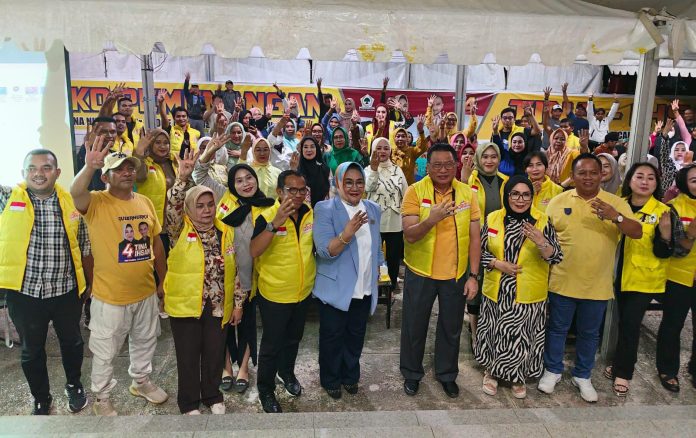 DPD Golkar Sultra All Out Menangkan Tina-Ihsan di Pilgub 2024