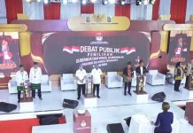 Debat Publik Perdana Pilgub Sultra 2024, Paslon Adu Visi dan Misi di Baubau