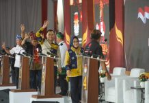 Cagub Sultra Adu Visi Misi Tentang Pendidikan dan Kesehatan dalam Debat Publik Perdana di Baubau
