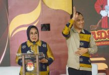 Tina Nur Alam Paparkan Visi Misi Bahteramas Berlayar Saat Debat Perdana Pilgub Sultra di Baubau