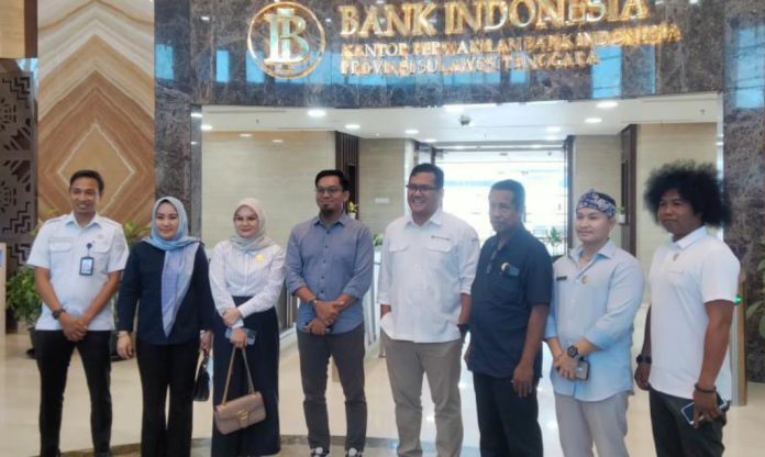 Komisi II DPRD Kota Kendari melakukan kunjungan kerja di Kantor BI Sultra, Rabu, 16 Oktober 2024. Foto : Rk/Datasultra.com