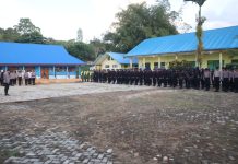 Personel Polresta Kendari Diturunkan Amankan Debat Publik Pilkada Konawe Kepulauan