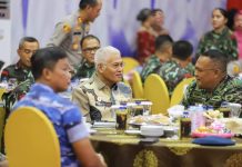 Sekda Sultra Hadiri Syukuran HUT Ke-79 Korps Brimob Polri